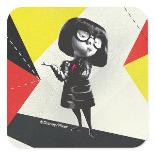 Incredibles 2 | Edna - It's My Way Square Sticker