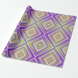 Indigo Purple Alternative Diamond Pattern