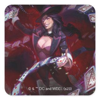 Infinite Crisis Zatanna Illustration Square Sticker