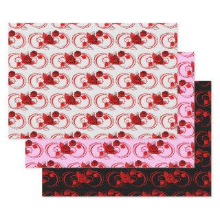 Infinity Roses Pattern  Sheets
