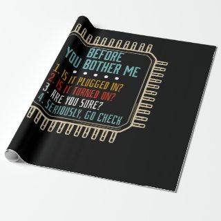 Information Technology Tech Technical Support Gift