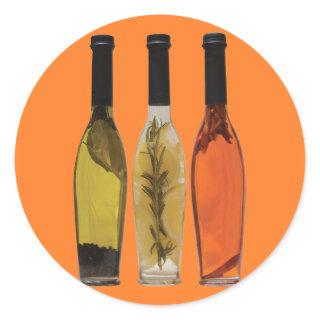 Infused Oils Classic Round Sticker