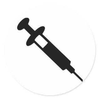 Injection Classic Round Sticker