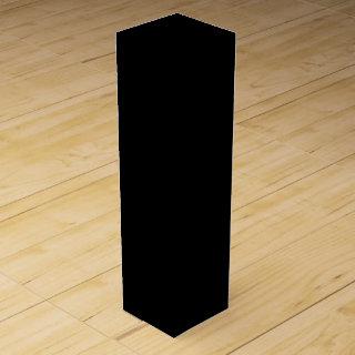 Insanely Black (The Darkest Black) CUSTOMIZABLE Wine Box