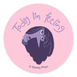 Inside Out 2 Today I’m Feeling Ennui Graphic Classic Round Sticker