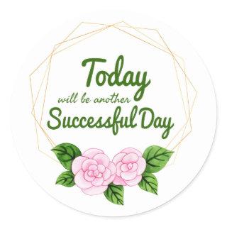 inspirational affirmations for self care,self love classic round sticker