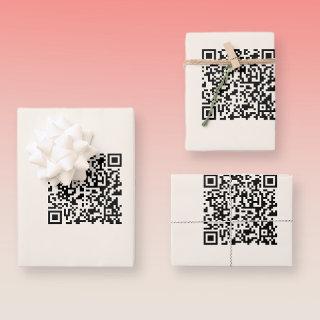 Instantly Create a QR Code | Editable Off White  Sheets