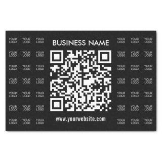 Instantly Create Scannable QR code & Logo Pattern Tissue Paper