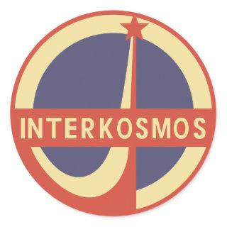 Interkosmos Classic Round Sticker