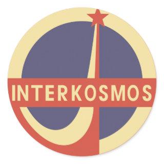 Interkosmos Classic Round Sticker