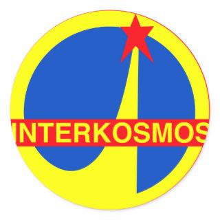 Interkosmos Classic Round Sticker