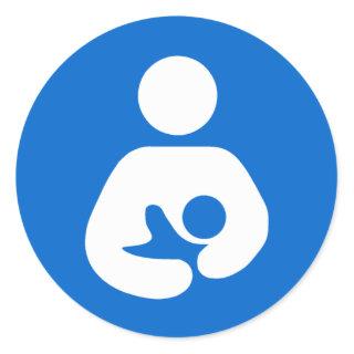 International Breastfeeding Symbol Classic Round Sticker