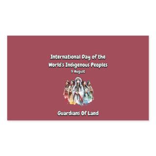 International Day of the World's Indigenous People Rectangular Sticker