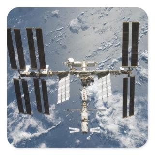 International Space Station 14 Square Sticker