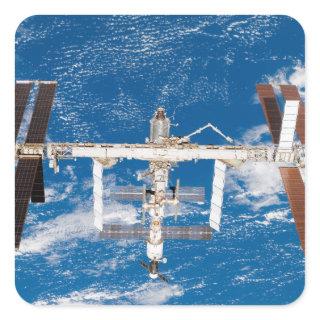 International Space Station 17 Square Sticker