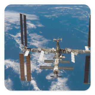 International Space Station 18 Square Sticker