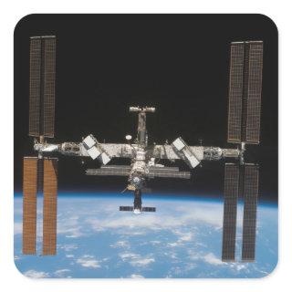 International Space Station 19 Square Sticker