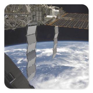 International Space Station 7 Square Sticker