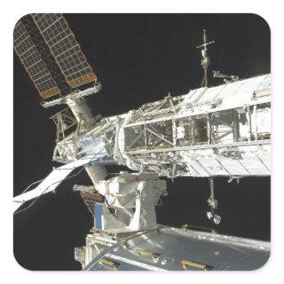 International Space Station 8 Square Sticker
