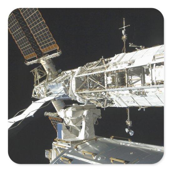 International Space Station 8 Square Sticker