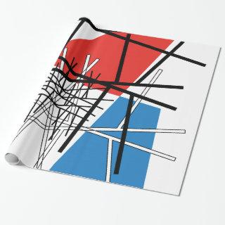 Intersection of Lines & Planes - Abstract Art