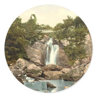 Inversnaid Falls, Loch Lomond, Scotland Classic Round Sticker