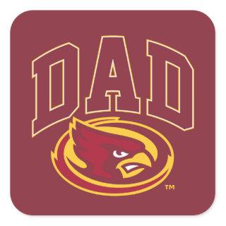 Iowa Proud Dad Square Sticker