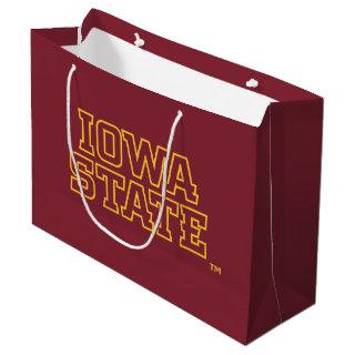 Iowa State University | Block Design Large Gift Bag