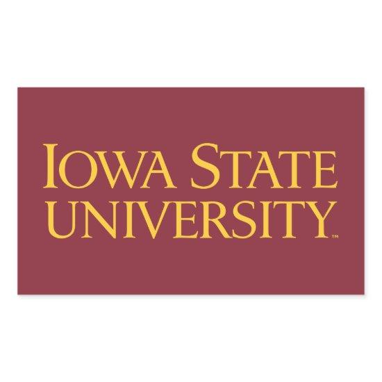 Iowa State University | Iowa State University Rectangular Sticker