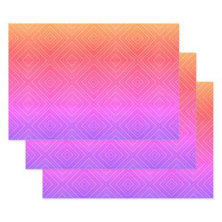 Ipanema Rainbow Hypnotic Diamond Modern Pop Art  Sheets