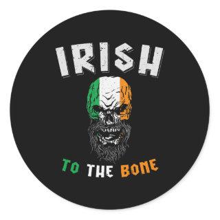 Ireland Irish Roots Irish Heritage Classic Round Sticker
