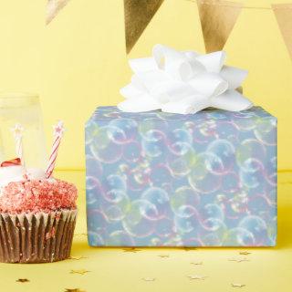 Iridescent Pastel Bubble Pattern
