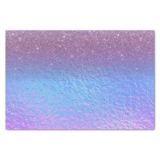 Iridescent Purple Fading Glitter Tissue Paper