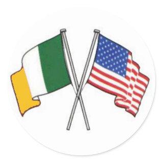 Irish American Sticker