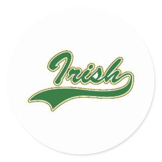 Irish Classic Round Sticker