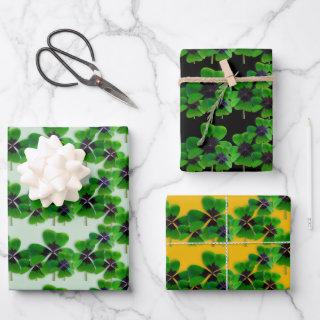 Irish Four Leaf Clover Pattern  Sheets