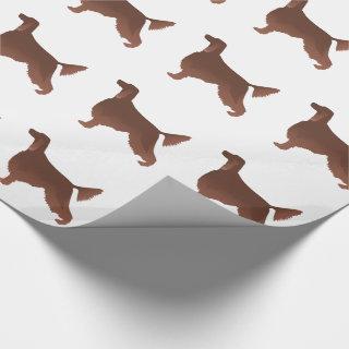 Irish Setter Basic Breed Illustration Silhouette