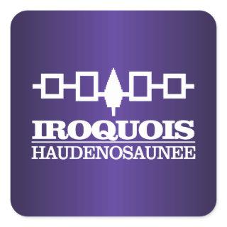 Iroquois (Haudenosaunee) Square Sticker