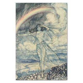 “Isis Rainbow Goddess” by Arthur Rackham Tissue Paper