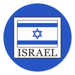 Israel Classic Round Sticker
