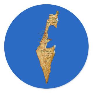Israel Map Sticker