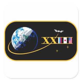 ISS Crews:  Expedition 23 Square Sticker
