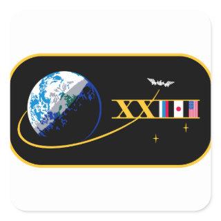 ISS Crews:  Expedition 23 Square Sticker