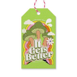 It Gets Better | Good Vibes & Retro Groovy Feels Gift Tags