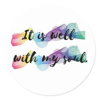 It is Well With My Soul Sticker