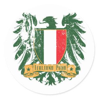 Italiano Puro Classic Round Sticker