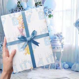 It's a Boy Teddy Bear Baby Shower