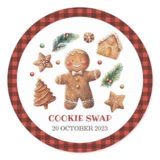 It's All About That Bake Cookie Swap  Classic Round Sticker