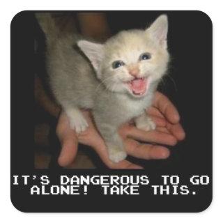 It's Dangerous To Go Alone Stickers