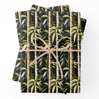 Ivory and Gold Bamboo  Sheets